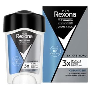  Clean Scent by Rexona for Men - Deodorant Body Stick, 45ml 