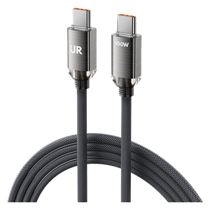  URPower U100WCR - Cable USB-C To USB-C - 1 m - 100W - Black 