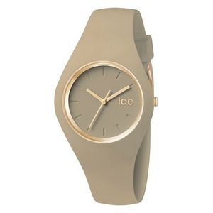  Ice-Watch ICEGLCARSS14 For Women - Analog Display, Silicone Band - Beige 