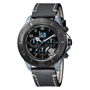  Ice-Watch VTMFBKBL14 For Men - Analog Display, Leather Band - Black 