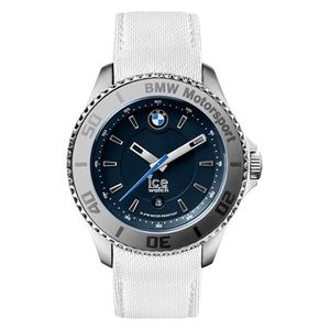  Ice-Watch BMWDBUL14 For Men - Analog Display, Leather Band - White 