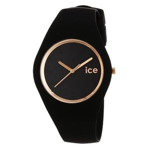  Ice-Watch ICEGLBRGSS14 For Women - Analog Display, Silicone Band - Black 