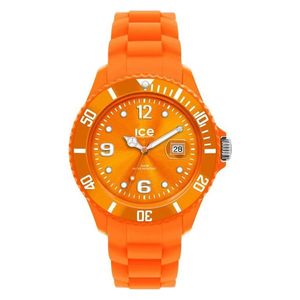  Ice-Watch SIOEBS09 For Women - Analog Display, Silicone Band - Orange 