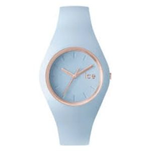 ice watch ICEGLLOUS14 For Unisex - Analog Display, Silicone Band - Light Blue