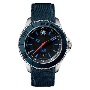  Ice-Watch BMBLBBL14 For Men - Analog Display, Leather Band - Blue 