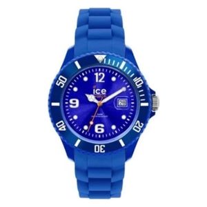  ice watch SIBEUS09 For Unisex - Analog Display, Silicone Band - Blue 