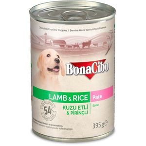 طعام كلاب بوناسيبو بلحم الضان والارز - 395 غرام 