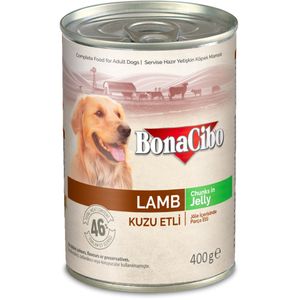  طعام كلاب بوناسيبو بلحم الضان - 400 غرام 