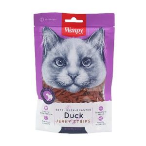  Wanpy Duck Jerky Strips Cat Food - 80g 