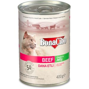  طعام قطط بوناسيبو بلحم الضان - 400 غرام 