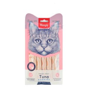  Wanpy Creamy Treat with Tuna and Shrimp Cat Food - 70g 