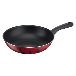 Tefal C3041983 - Tempo Flame Wokpan - 28cm - Red 