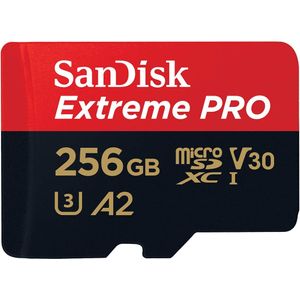 SanDisk SDSQXCD-256G-GN6MA - 256GB - SD Card - Red
