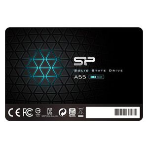  SSD هارد داخلي سيليكون باور SP256GBSS3A55S25 2.5" - اسود - 256كيكابايت 
