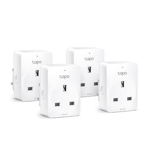  TP-LINK Tapo P100-WH - Smart Wall Socket - 4 Piece 