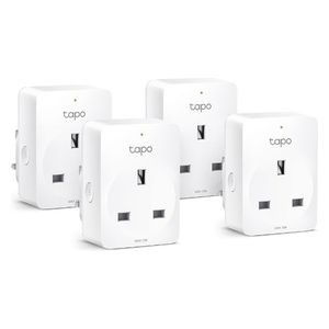  TP-LINK Tapo P100-WH - Smart Wall Socket - 4 Piece 