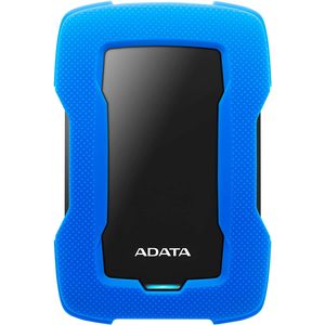  ADATA AHD330-2TU31-CBL - 2TB - External HDD Hard Drive - Blue 
