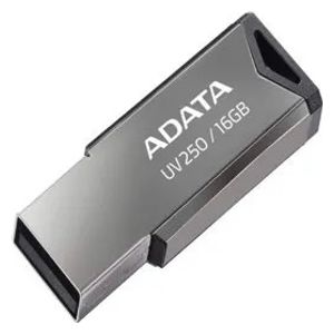  ADATA AUV250-16G-RBK - 16GB - USB Flash Drive - Silver 