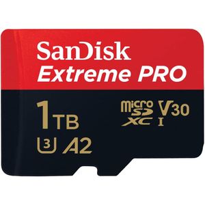 SanDisk SDSQXCD-1T00-GN6MA - 1TB - SD Card - Red