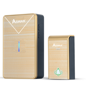  Aswar AS-WD-U16I-N12 - Wireless Doorbell - Gold 