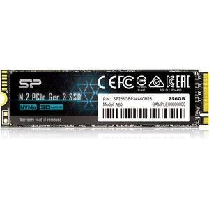  SSD هارد داخلي سيليكون باور SP256GBP34A60M28 - ازرق - 256كيكابايت 