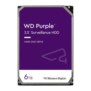 HDD هارد داخلي دبليو دي - WD60PURZ -  3.5" - بنفسجي - 6 تيرابايت