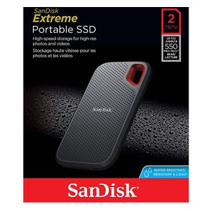 SanDisk SDSSDE61-2T00-G25 – External SSD Hard Drive – Black