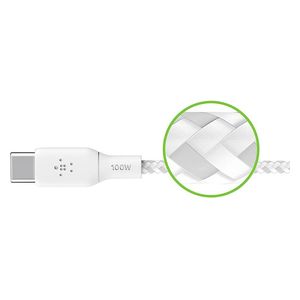 Belkin CAB014bt3MWH - USB-C to USB-C - 3m _ White