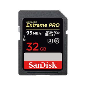  SanDisk SDSDXXG-032G-ANCIN - 32GB - SD Card - Black 