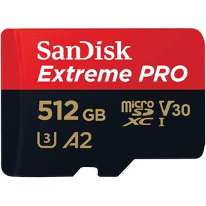 SanDisk SDSQXCD-512G-GN6MA - 512GB - SD Card - Red