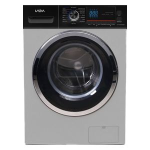  UNEVA UN-12WBLPLUS-UN-12SBLPLUS-12Kg - 1400RPM - Front Loading Washing Machine - Silver 