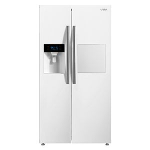 UNEVA UN-SB57W - 21ft - French Door Refrigerator - White