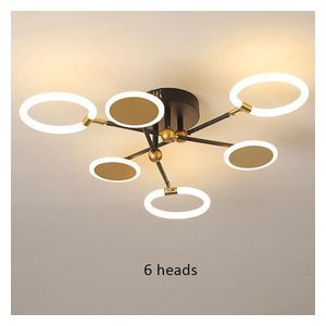  ضوء سقفي - ذهبي - 6Heads-LY-661 