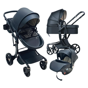  عربة اطفال كيديلو - 609 plus - اسود 