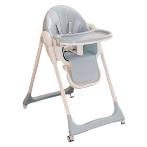  Adjustable Baby High Chair - Blue 