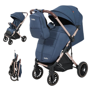 عربة اطفال كيديلو - 6530prob - ازرق غامق