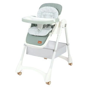 Kidilo KD3-3 Child Dining - Feeding Chair - Green - 3y