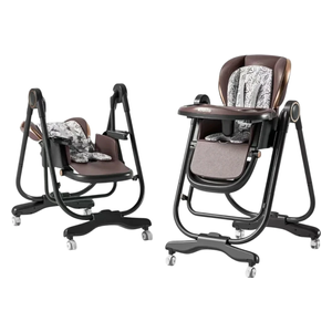  Kidilo 2 in 1 Dining Chairs and Seats - KD169 - Brown 