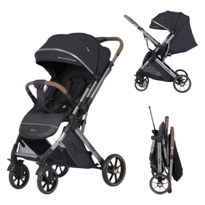 Kidilo 6600-black - Baby Stroller - Black