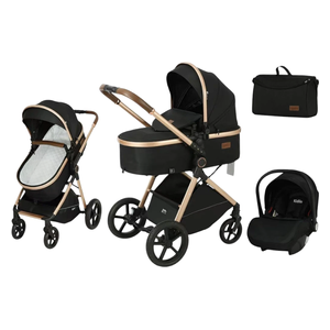  Kidilo v8g - Baby Stroller -  Black 