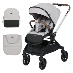  Kidilo d900 - Baby Stroller - Light Gray 