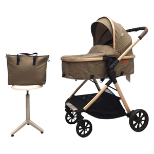 Kidilo V5 Baby Stroller - Khaki