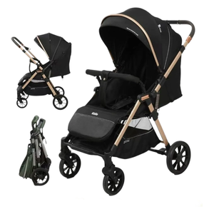 Kidilo d3-black - Baby Stroller - Black