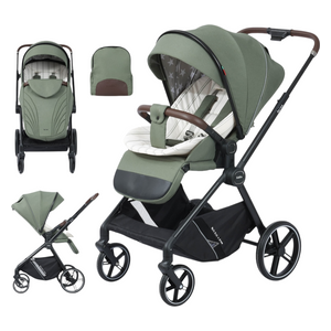 Kidilo z1 - Baby Stroller - Green