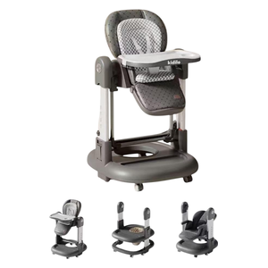 كرسي طعام للأطفال كيديلو - K015 - رمادي