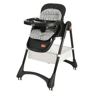  Kidilo KD3-3 Child Dining - Feeding Chair - Black - 3y 