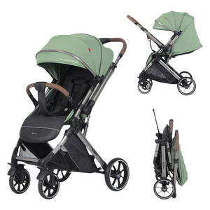 Kidilo 6600-green - Baby Stroller - Green