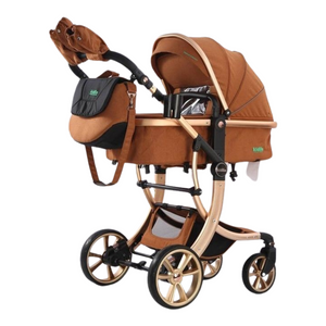 Kidilo Baby Stroller - Brown