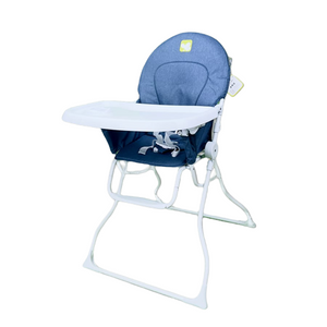  كرسي للأطفال طعام قابل للتعديل - 6008 - ازرق 
