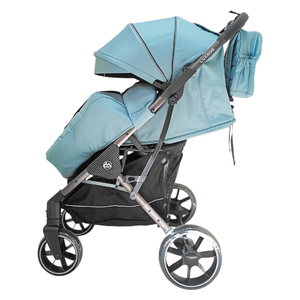  عربة اطفال - luxmom-t2 - ازرق سماوي 